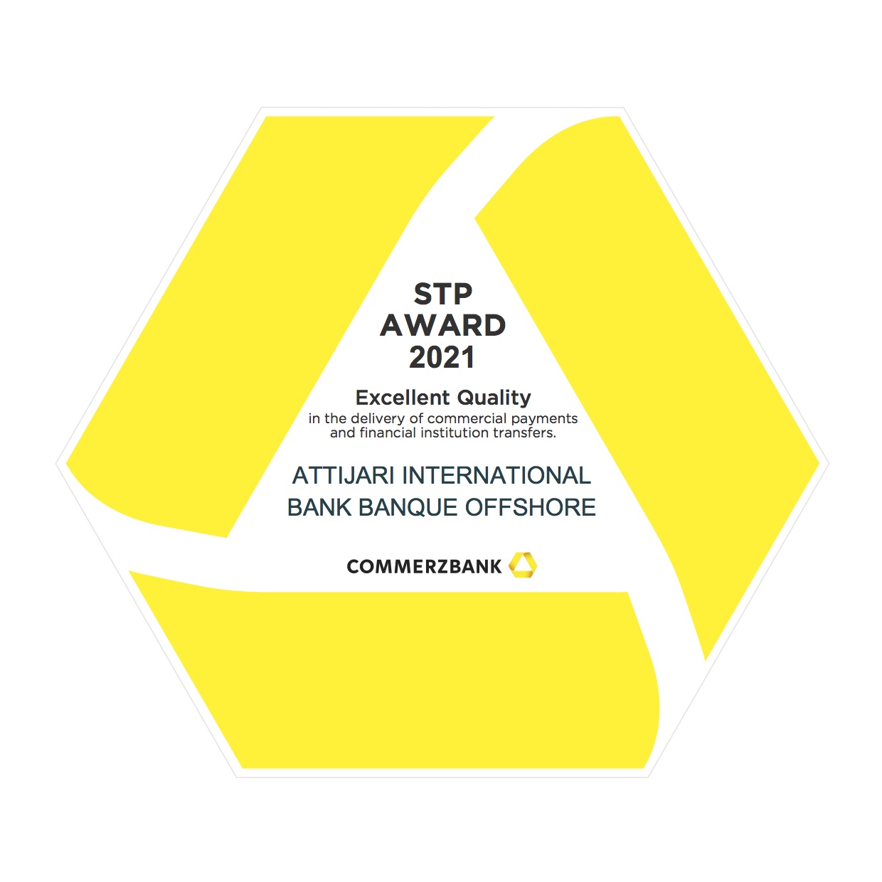 Attijari International Bank décroche le prix «STP AWARD» de COMMERZBANK